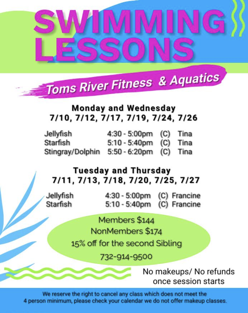 Swim School – Toms River Fitness